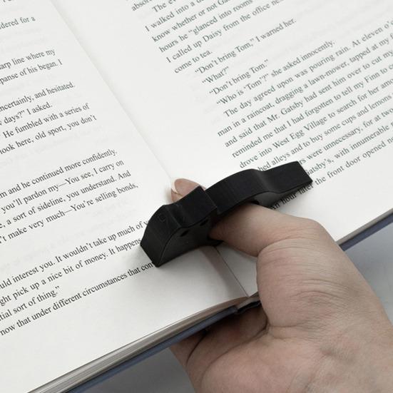 Подставка для книг в виде кошачьего пальца, пластиковый держатель для страниц, удобная для чтения без помощи рук, портативная закладка, подарок для любителей книг, аксессуар для подставки для чтения.
