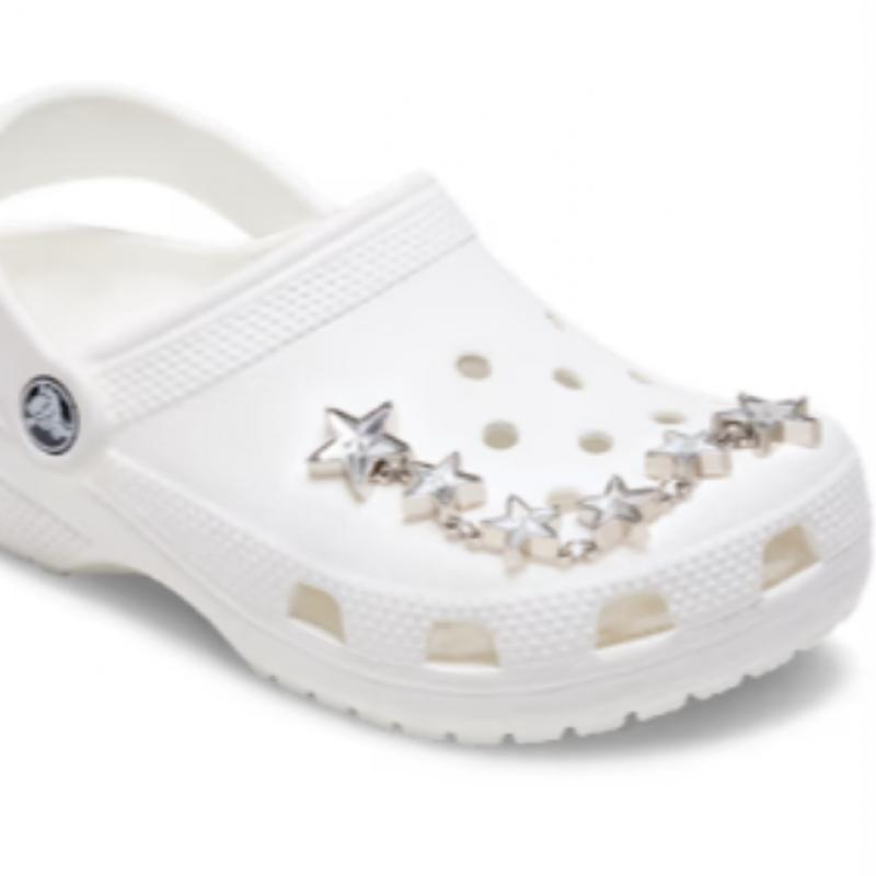 Crocs Серебряная Звездная Цепочка Jibbitz Набор 10017426
