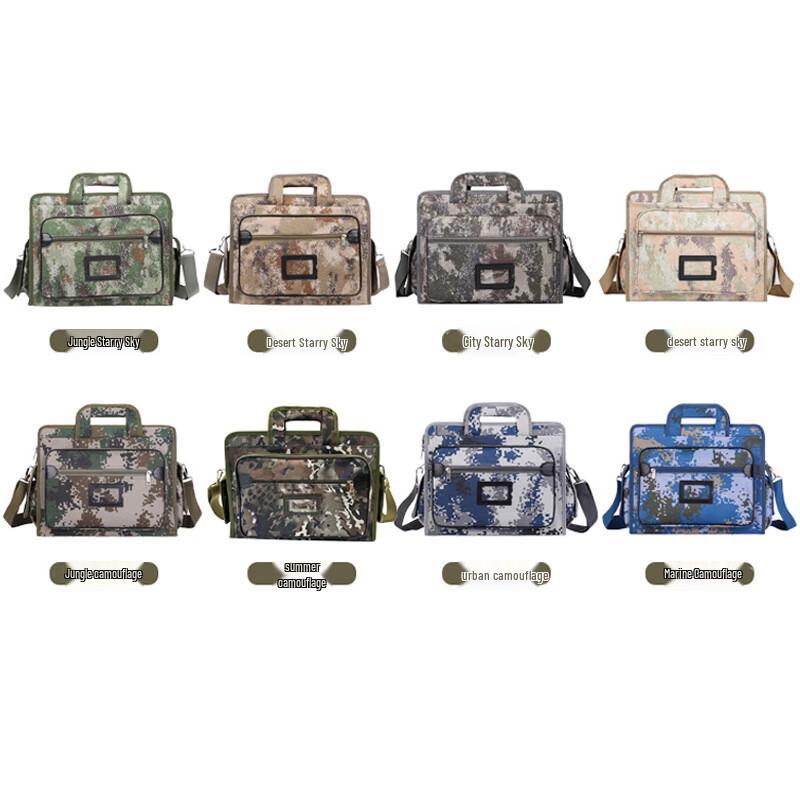 Tactical Camouflage Laptop & Document Briefcase