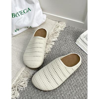 Летние новинки в продаже, новые дышащие туфли-полусабо с толстой подошвой на одной педали 5116