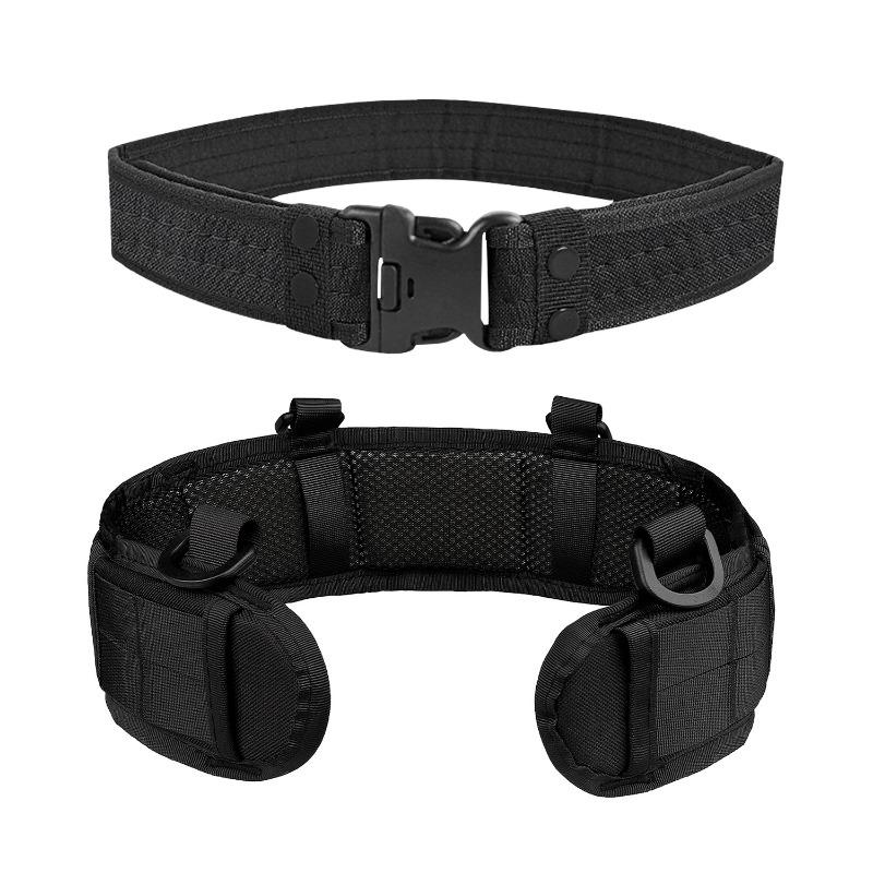 Outdoor Waist Belt Multi-Functional Quick Release Waist Seal Buckle Nylon Waistband