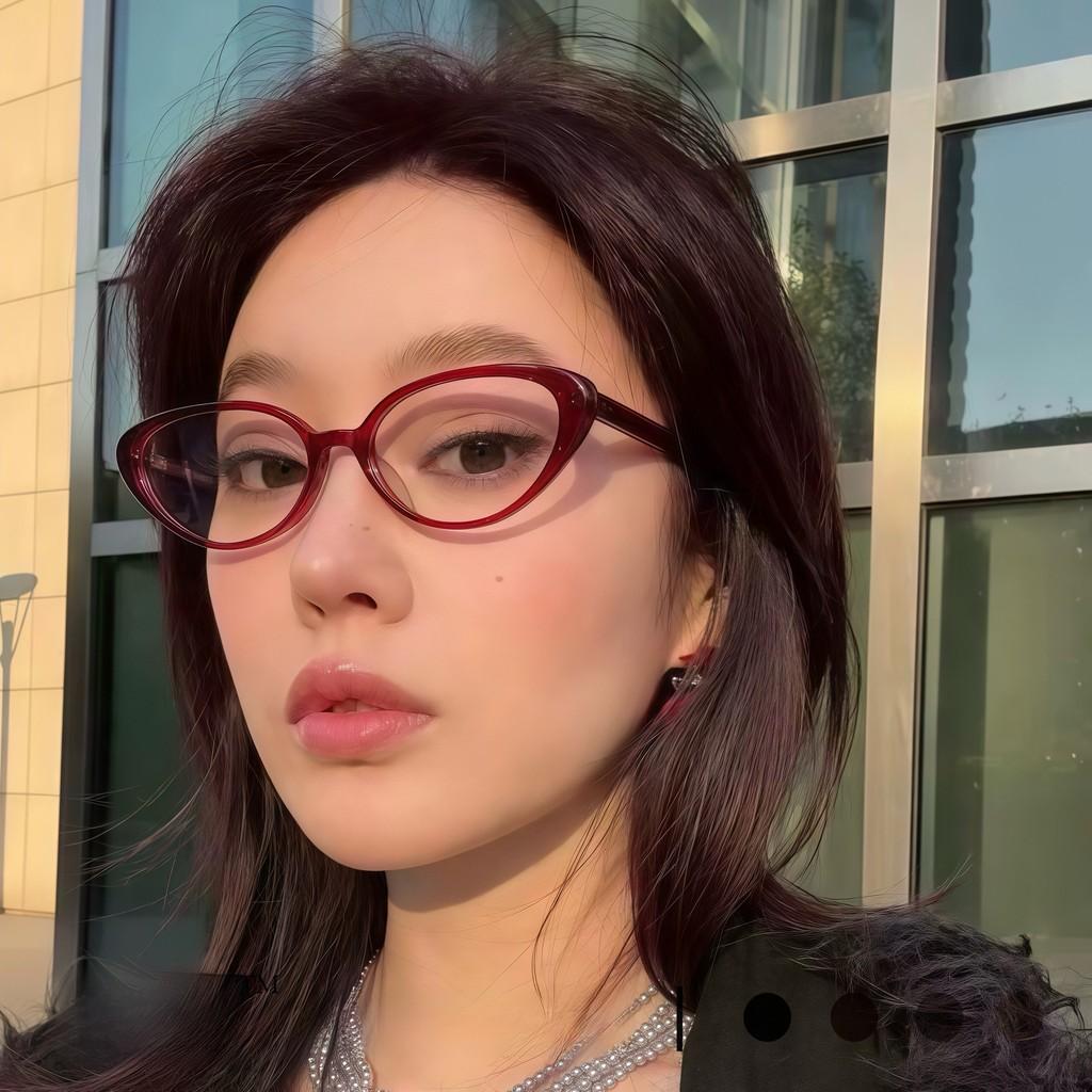 Retro Cat Eye Sunglasses Women Retro American Style Uv400 Protective For Travel