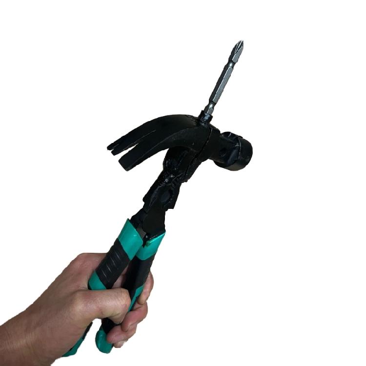 Multifunctional Hammer Screwdriver Nail Pipe Pliers Wrenches/Outdoor Multitool Hammer Screwdriver Pliers 3 in 1