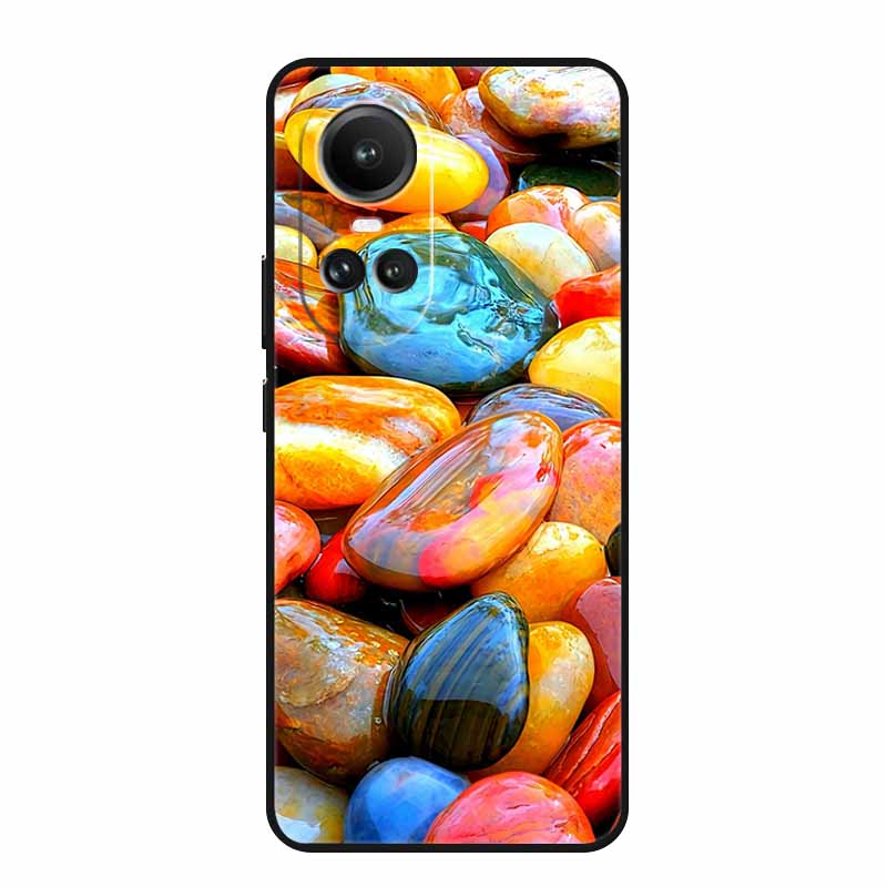 For Oppo Reno10 Pro Case Animals TPU Soft Silicone Back Cover for Oppo Reno 10 Pro 5G CPH2525 CPH2531 Protective New Phone Funda