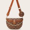 Niche Design Sense Printed Crossbody Bag Модная женская нагрудная сумка через плечо на одно плечо