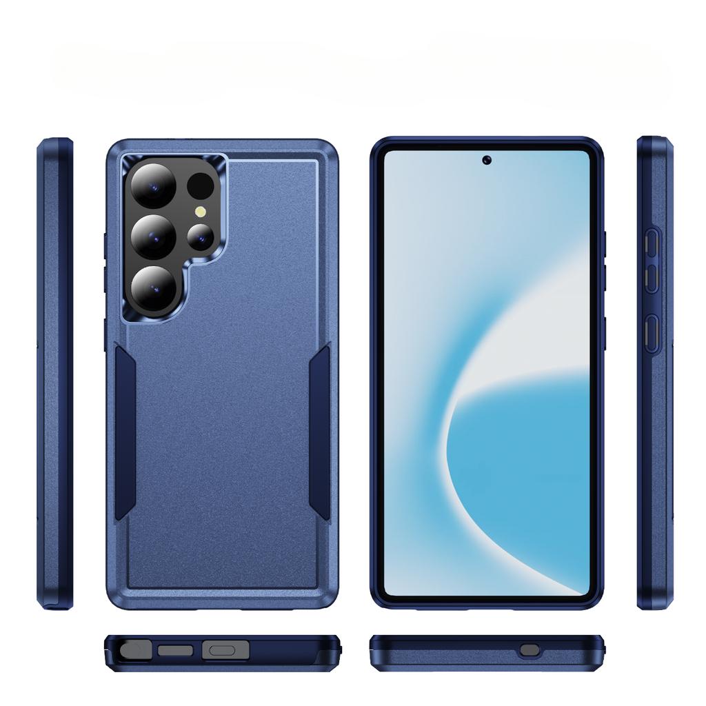 Матовый защитный чехол для Samsung Galaxy S25 Ultra S23 FE S22 S24 Plus S21 A56 A55 A54 5G A15 A16 A14 A36 A35 двухслойные чехлы