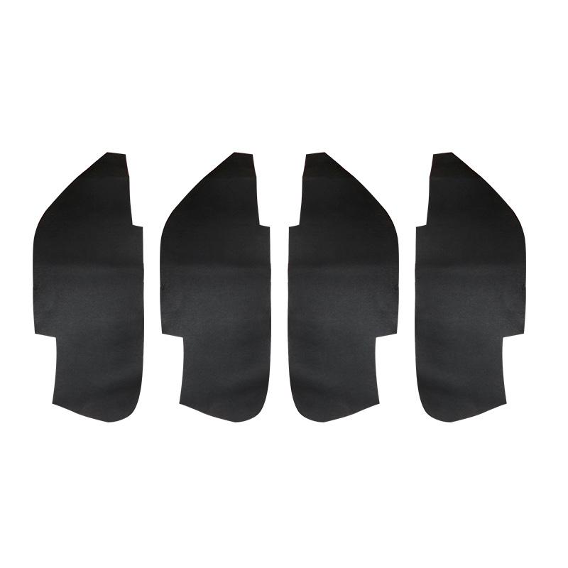 4 шт. автомобильный кожаный подлокотник из микрофибры для салона двери, накладка для Subaru Forester 2013 2014 2015 2016 2017