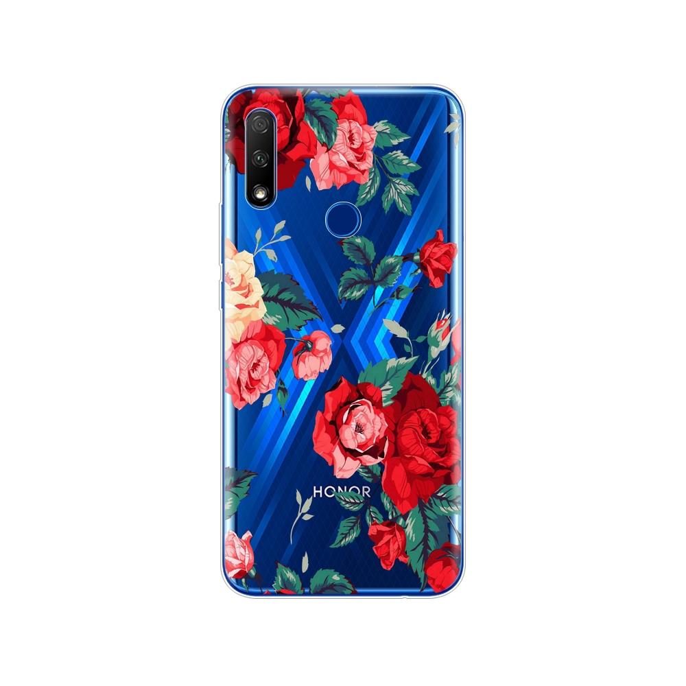Для Honor 9X Global Case Honor 9X Премиум Чехол Силиконовый ТПУ Мягкая задняя крышка Чехол для телефона Для Huawei Honor 9X Premium STK-LX1 Бампер