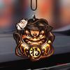 MDLUFY Daruma Car Pendant Car Pendant Hanging Decoration Daruma Necklace Pendant Car Amulet Car