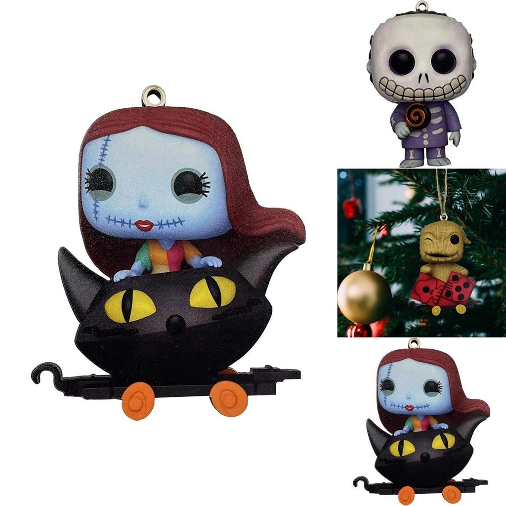 Уникальный Подвеска на елку Кошмар перед Рождеством Джек Салли Рождественское украшение на Хэллоуин