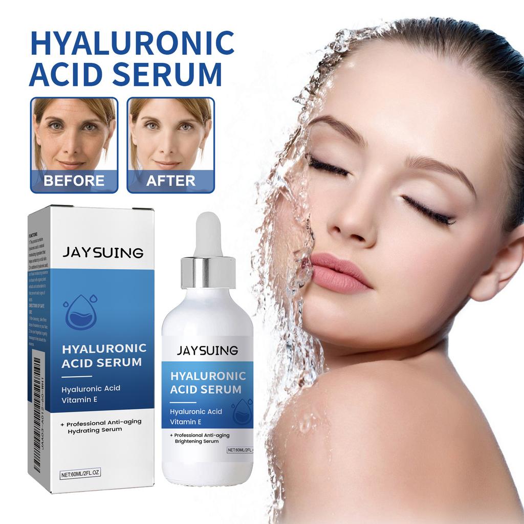 Hyaluronic Acid Serum Gentle Nourishing Facial Skin Hydrating Moisturizing Glowing Rejuvenating Essence