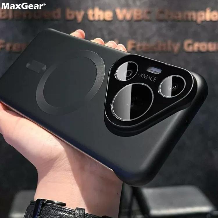 Ультратонкий Матовый Безрамочный Бронированный Чехол Для Magsafe Для Huawei Pura 70 Pro Ultra P70 Mate60 Ударопрочный Охлаждающий PC Магнитная Крышка