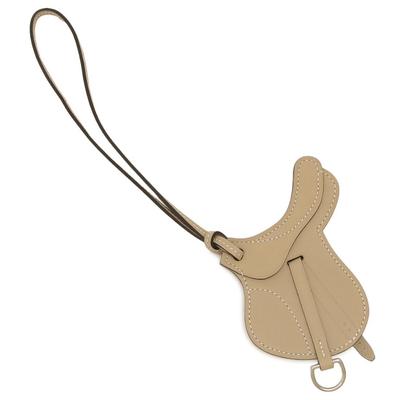 Брелок Serie Шарм для сумки Тренч Кольцо для ключей Бежевый H063611 CK S2 [Hermes] Мужской Женский [Товар]