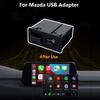 Apple CarPlay Android Auto USB адаптер концентратор OEM CarPlay для Mazda 2 3 6 CX3 CX4 CX5 CX8 CX9 MX5 комплект для модернизации