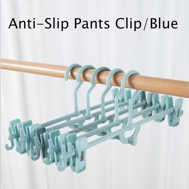 Домашняя жизнь Брюки Юбка Брюки Домашнее хранение одежды Модная сушилка с зажимами Tudung Противоскользящая полезная вешалка для хранения одежды Уникальная