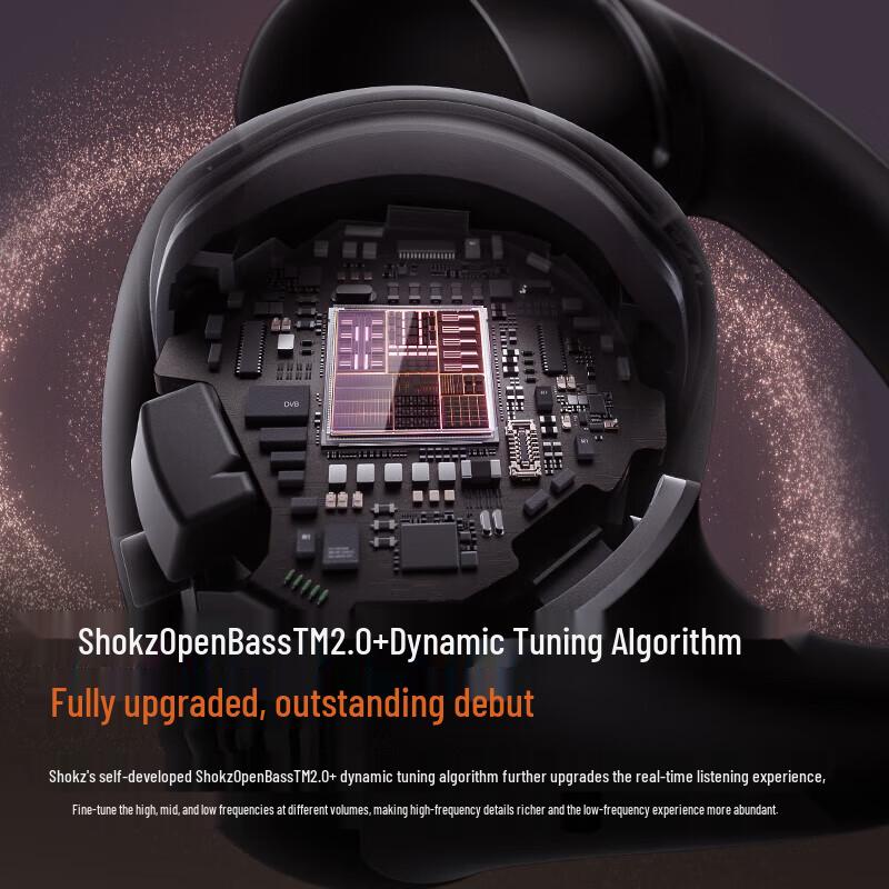 Shokz OpenDots ONE E310 Open-Ear Clip-On Bluetooth Earphones