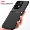 Прочный противоскользящий магнитный чехол для OPPO Reno 14 Pro 14F Reno14 F 5G Защитная крышка Задняя панель Coque Fundas Capa