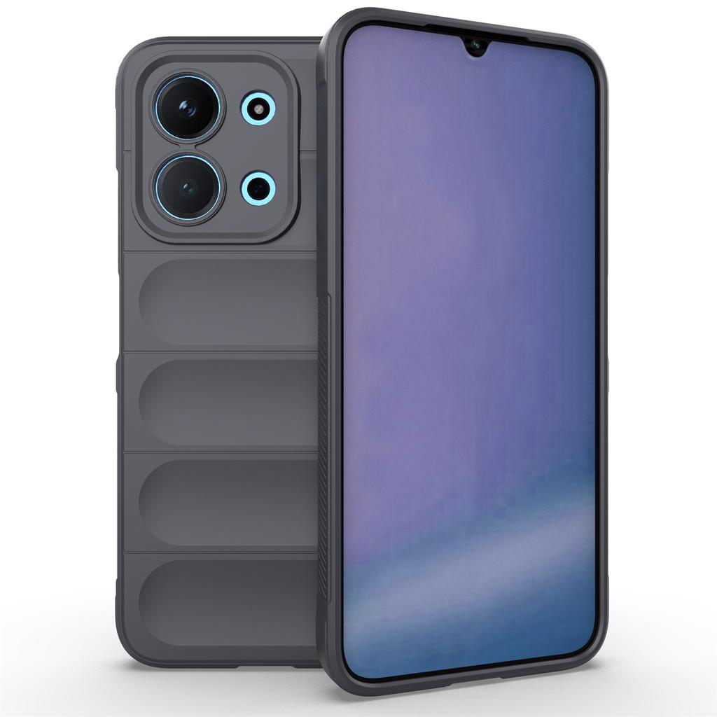 Для Xiaomi Redmi 15C 4G (Глобальный) (171 мм)/Poco C85 4G (171 мм) Противоударный чехол Мягкий ТПУ Прочный чехол на заднюю панель телефона