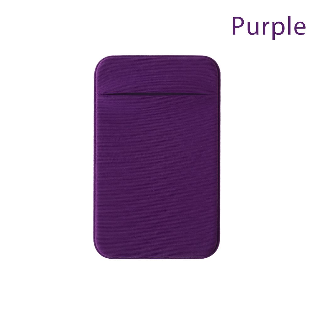 Stretch Fit most Phone Phone Card Holder Adhesive Case Cellphone Pocket Cell Phone WalletSticker