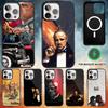 Чехол для телефона «Крестный отец» для iPhone 17, 16, 15, 14, 13, 12, 11 Plus, Pro Max с магнитом Magsafe для беспроводной зарядки