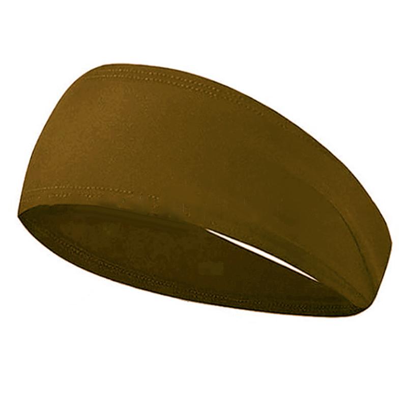 Men Women Sports Headband Sweatband Stretch Elastic Gym Fitness Running Yoga Headwrap Breathable Quick-Dry Absorbent Hair Bands