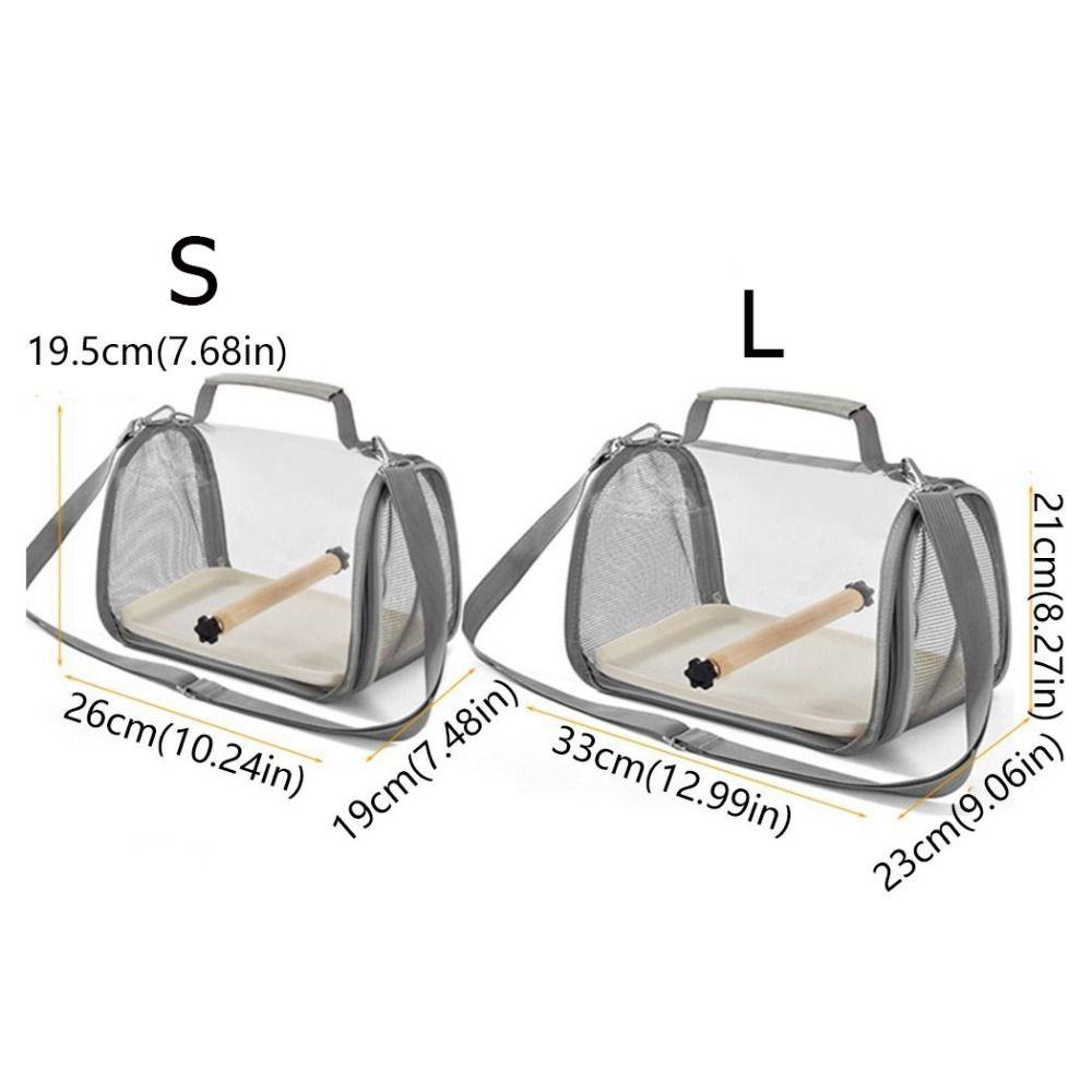 Дышащая сумка-переноска для попугая, портативная клетка для птиц, товары для питомцев, сумка для путешествий с птицами для улицы
