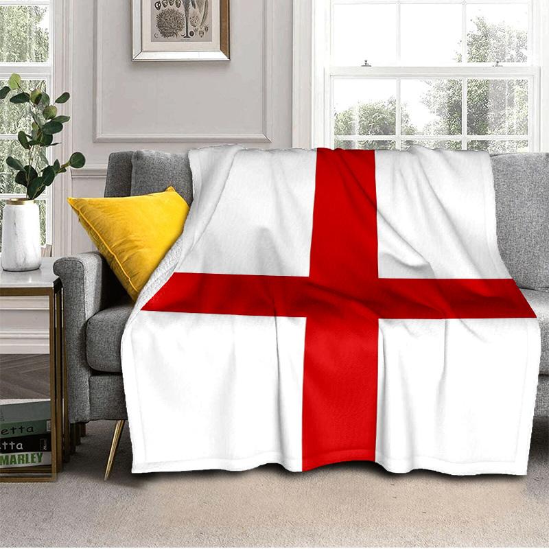 Scottish Flag Design Blanket Suitable for Sofas, Beds, Offices, And Camping - Perfect Gift for Halloween Christmas