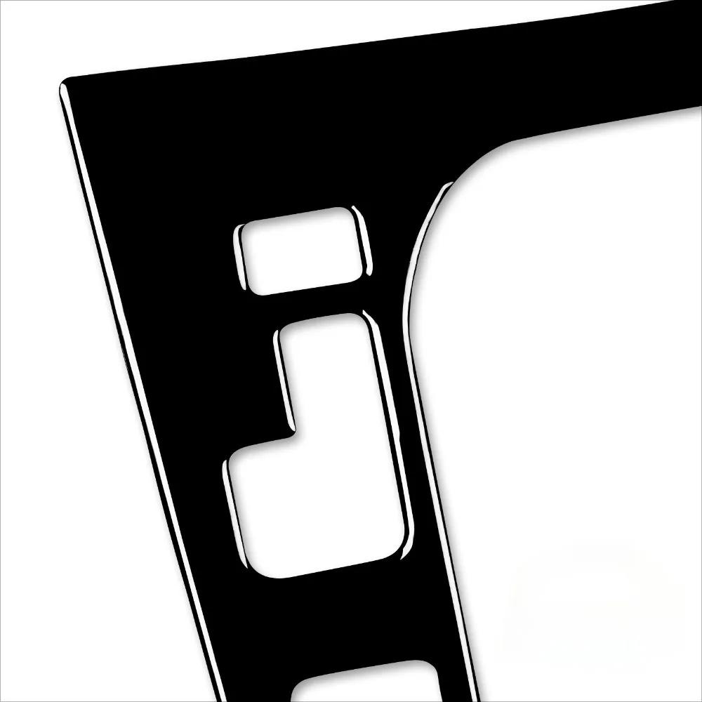 Премиальная глянцевая черная накладка на панель переключения передач консоли для Mazda CX 9 2016 2025 Простая установка гарантирована