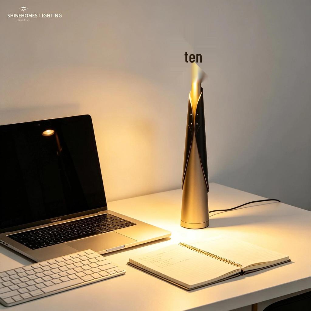 Elegant Italian-Style USB Bedside Lamp: Sophisticated Atmosphere Desk Light