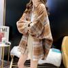 Утолщенная клетчатая рубашка женская куртка женская весенняя универсальная тонкая рубашка с длинными рукавами модная хлопковая рубашка