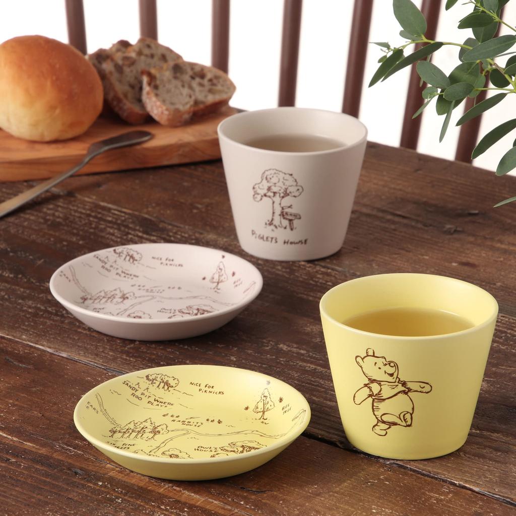 Maebata Disney Winnie the Pooh Pair Tableware 52826 Set, 250ml, D-WP33,