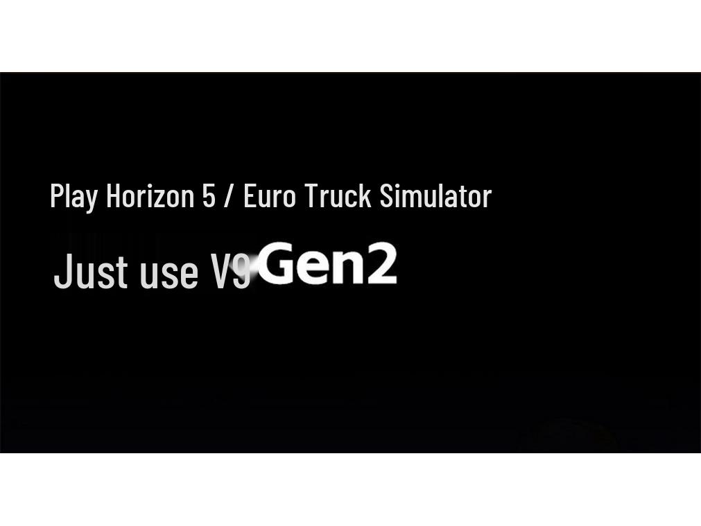 Гоночный руль 7PXN V9 Gen2 для ПК, PS4, Switch