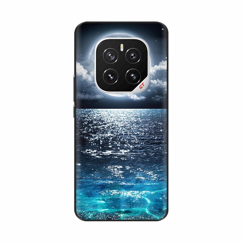 Чехол For Honor GT Pro Capa Силиконовый Расписные Кошки Мягкий Черный Чехол Для Honor GT Pro Чехол honorGT Pro TPU Coque Защитные Чехлы