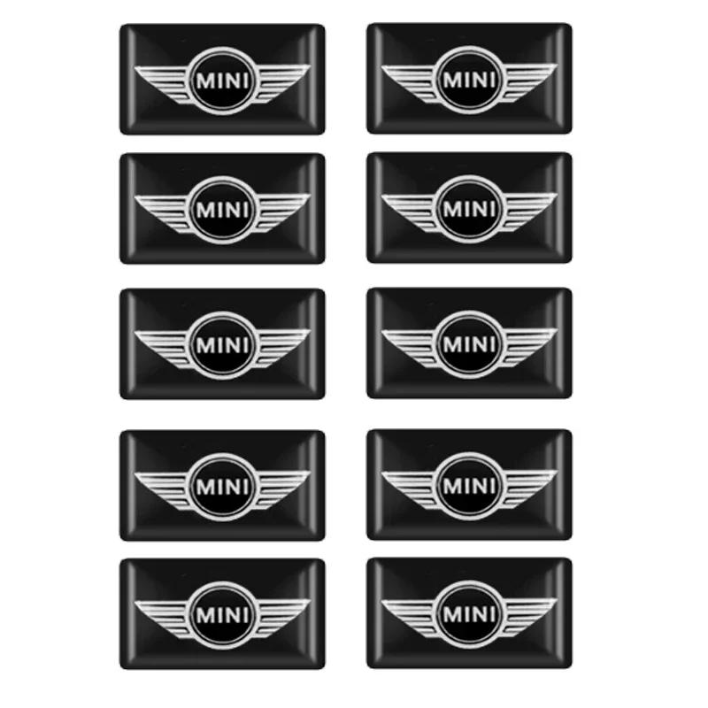 Car Steering Wheel Center Console Window Button Decals for BMW Mini COOPER WORKS JCW F56 F55 F60 R50 R52 R56 R55 R61 Decoration