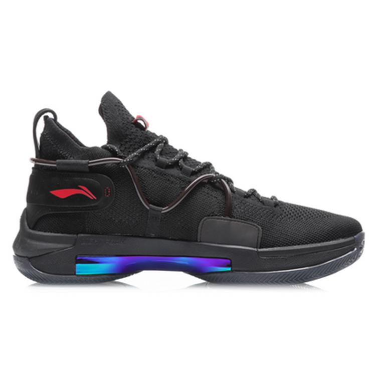 Баскетбольные кроссовки Li Ning Speed 6 Premium Мужские Средняя высота Черный ABAQ001-11