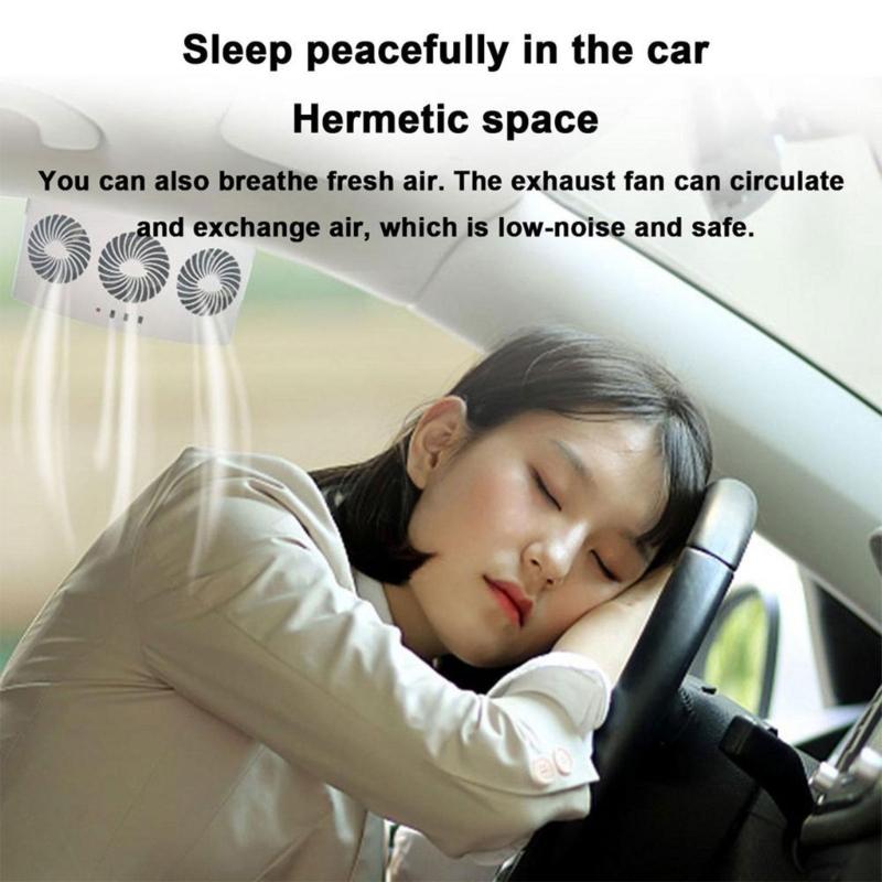 Car Window Fan Auto Cooler Radiator Exhaust Fan Air Vent Radiator Solar Powered