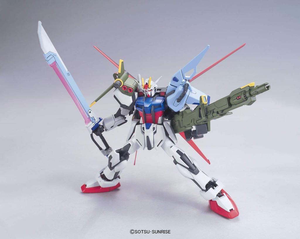 BANDAI SPIRITS HG Mobile Suit Gundam SEED Perfect Strike Gundam масштабная пластиковая модель R-17 GAT-X105 1/144 с цветовой кодировкой