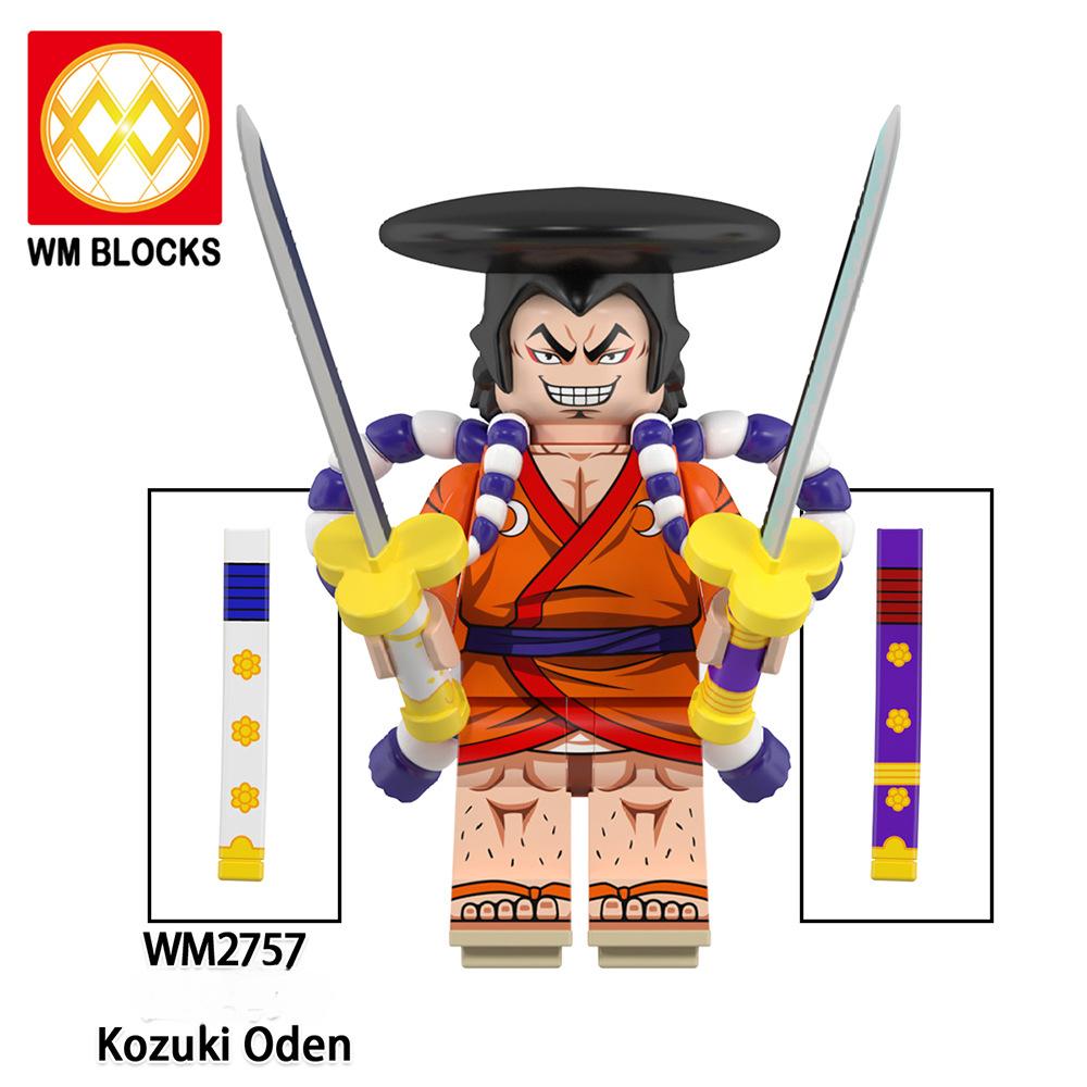 MOC WM6188 Аниме Фигурки Кирпичи 1 шт. собранные совместимые строительные блоки игрушки для детей подарок друзьям