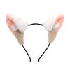 Повязка на голову с ушками щенка, реквизит для фото, пушистый обруч для волос, головной убор для вечеринки, забавные повязки на голову для музыкального фестиваля