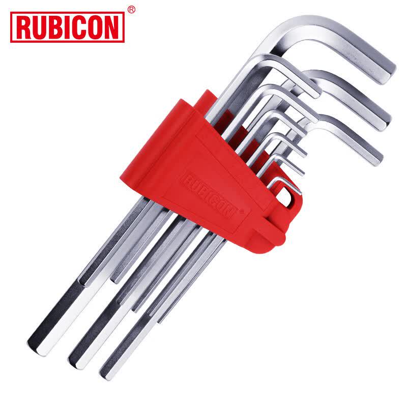 Набор шестигранных ключей RUBICON RHK-189L, метрический, из легированной стали