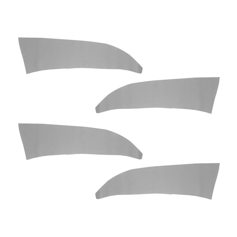 4 шт. автомобильная микрофибра кожаная внутренняя дверная панель подлокотник наклейка отделка для Ford Mondeo MK5 2014 2015 2016 2017