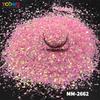 Iridescent Color Mix Heart Star Hexagon Shape Nail Eye Glitter for Resin Tumblers Crafts Makeup Festival Party