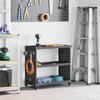 Tool Cart Black 75 x 35 x 73 cm Cold Rolled Steel
