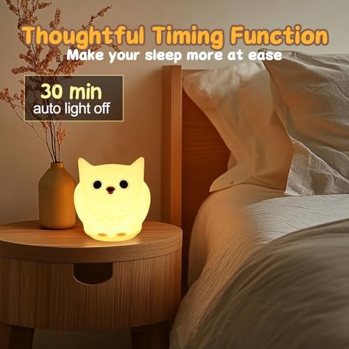 Baby night light, bedside lamp for children, unicorn gifts for girls, kawaii nursery décor, baby gift