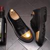Модный приход Женщины Утюг толстая подошва увеличена Шнуровка Повседневные Платформы Кожа Толстый каблук Весенняя обувь Женщина Зрелая Лаконичная