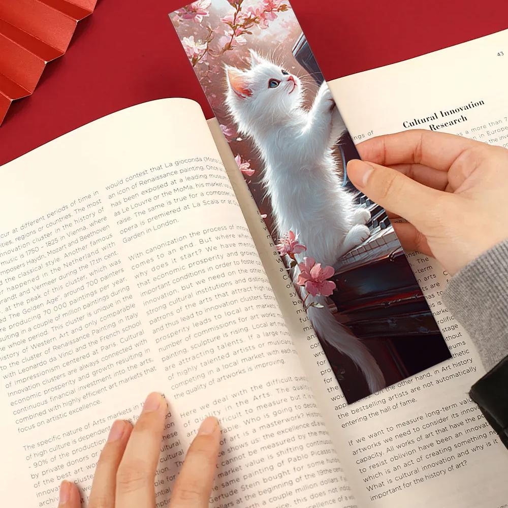 32 шт., Закладки «Милая кошка», Сезон «Снова в школу», Рождество, Хэллоуин, Подходят для учителей, читателей и на дни рождения