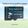 Высокоскоростная универсальная карта памяти для видеорегистратора и камеры наблюдения - Поддерживает TF/SD с вариантами хранения 16 ГБ/32 ГБ/64 ГБ