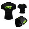 MMA Training Shorts Set Men Women - Quick Dry Boxing Muay Thai Combat Sport Wear Gym Fitness