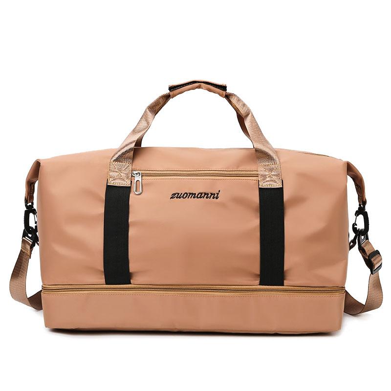 Дорожная сумка Портажная багаж для коротких поездок Большая вместимость Легкая разделение сухого и влажного Спортивная сумка для фитнеса Портативная