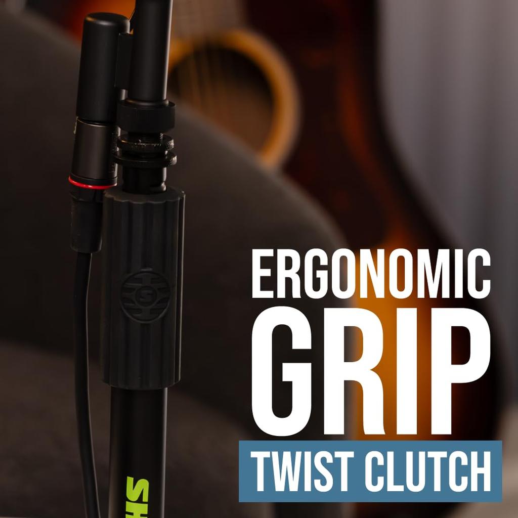 Shure by Gator Настольная микрофонная стойка Прямого типа Поглощающая Вибрации Круглая База 6" SH-DESKTOP1 []